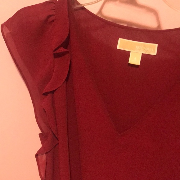 Michael kors red blouse - Picture 2 of 2